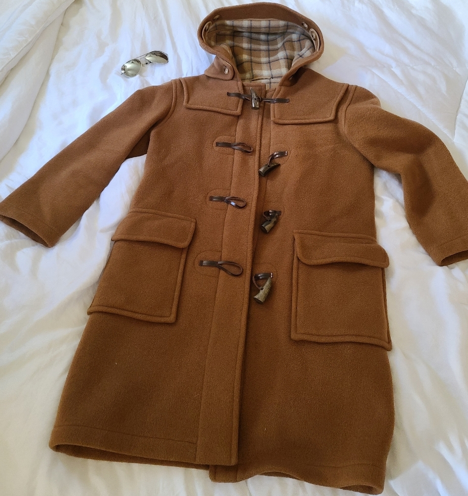 John Partridge Wool toggle coat